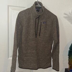 Patagonia Earth-Tone Quarter-Zip Fleece